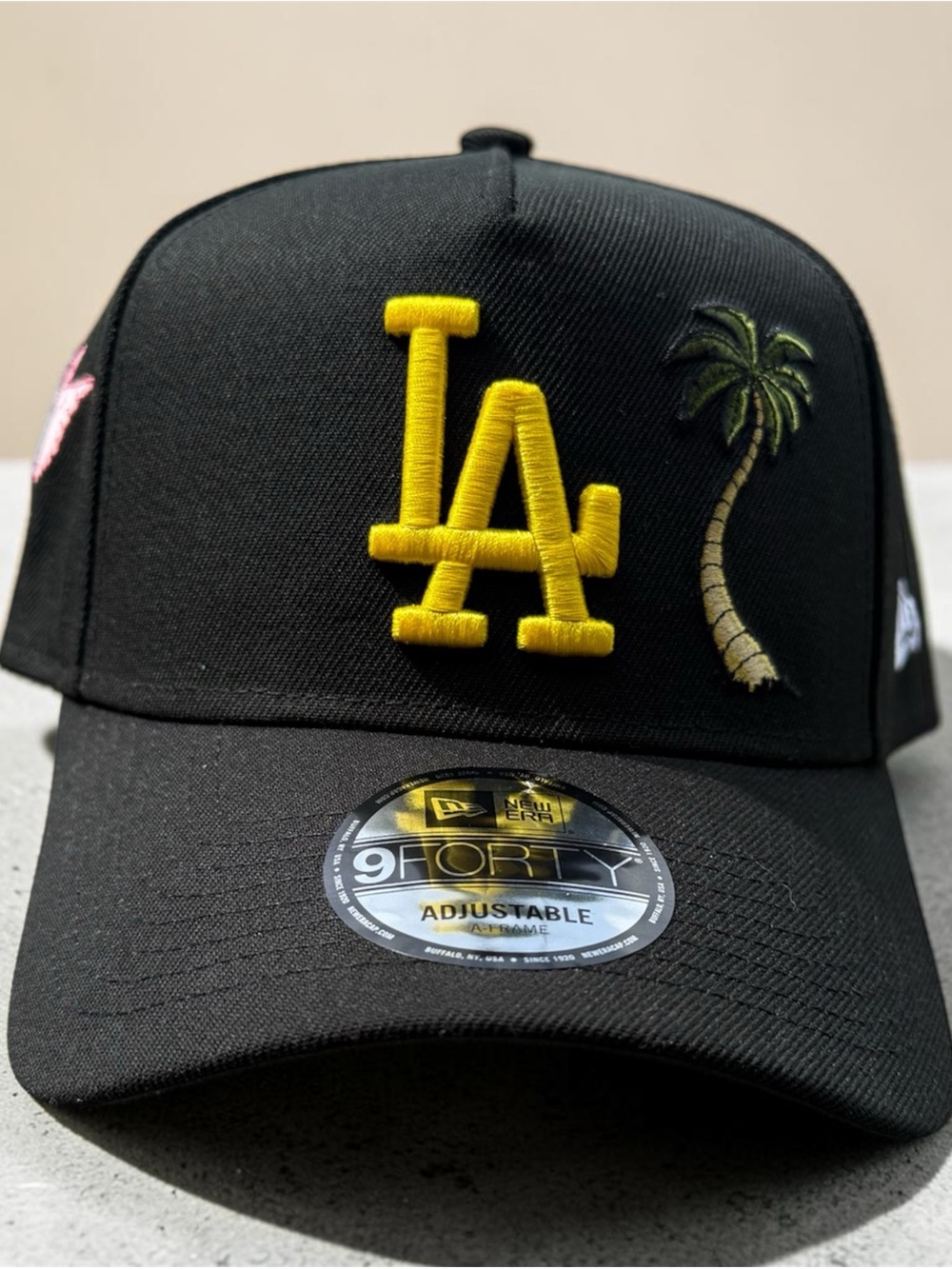 New Era LA Dodgers  The Simpsons Bart Angel Black 9FORTY Adjustable Hat NWT